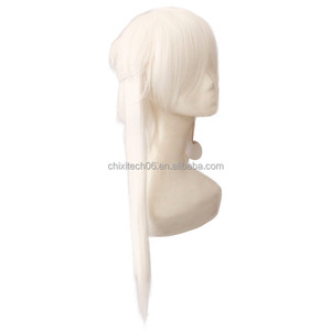 Perruque Anime Détachable avec 243 mèches de cheveux raides, version Kimono couleur sable, inspirée de Saint Daruma Sakuragi/<span class=keywords><strong>Okita</strong></span> Shoji - Product Image 6