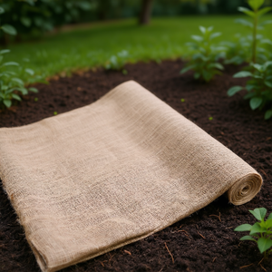 Tela de yute de 60 pulgadas x 50 pies, geotextil tejido para acopinado de vegetación y uso en jardines - Product Image 2