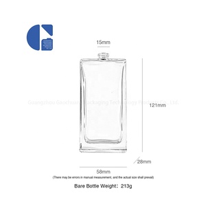 Directo <span class=keywords><strong>de</strong></span> Fábrica, OEM, Alta Calidad, Botella <span class=keywords><strong>de</strong></span> Vidrio Cuadrada Transparente <span class=keywords><strong>de</strong></span> 100 ml para Fragancias, Envase <span class=keywords><strong>de</strong></span> Perfume <span class=keywords><strong>de</strong></span> Pared Gruesa para Marcas <span class=keywords><strong>de</strong></span> Nicho - Product Image 3