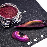 Gel UV Cat Eye à Pigments Intenses, Couleurs Changeantes, Fournitures en Gros, Étiquette Privée Personnalisée, Poudre de Pigment Mica pour Vernis à Ongles