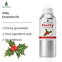 Huile essentielle de houx vert 100% pure naturelle de haute qualité, distillée à la vapeur en vrac pour l'aromathérapie et les cosmétiques