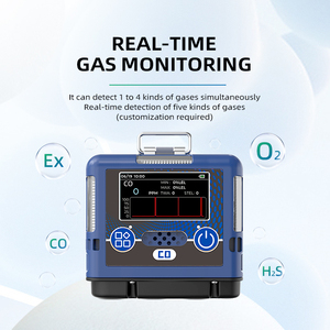 Dễ cháy độc hại không gian hạn chế Hydrogen H2 dễ cháy xách tay đa 4 Gas Detector - Product Image 5