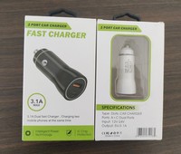 Tren 2026 Aksesoris Pengisian Daya Mobil Adaptor Charger Mobil Dual USB Multi 2 Port USB 3.1A Charger Mobil Pintar untuk Ponsel