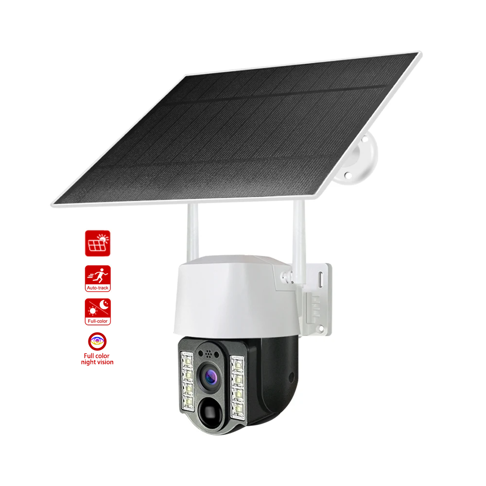4G-WiFi 2mp 4g 7,5 Вт солнечная панель Ptz камера с Sim-картой V380 Pro 1080p наружная беспроводная безопасность 4g солнечная батарея Cctv Ip