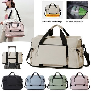 Bolsa de Lona Expandible para Portátil, Bolso de Mano Versátil para Trabajo y Viajes con Correa Desmontable, Logotipo Personalizado, Maletín Profesional - Product Image 1