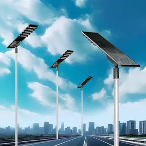 Hoch-Lumen Außenwasserdichtes Ip65 100 W 150 W 200 W 250 W Smd All-In-One Integriertes Solar-Led-Straßenlicht