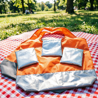 Sac de courses pliable réutilisable avec logo personnalisé XIYI, ouverture supérieure, portable, écologique, recyclable, en polyester 210T, unisexe