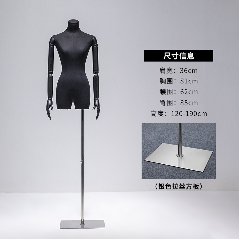 Ciondolo quadrato in argento spazzolato