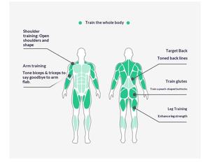 Nouvel ensemble de bandes de résistance en latex professionnel pour la gym et le fitness, 208 cm, pour le yoga, à prix réduit - Product Image 4