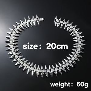 New Hot Selling Cool Popular Design Geometric Chain <b>Bracelet</b> Hiphop Style Alloy Gold Silver Plated Men's <b>Bracelet</b> Trendy Jewelry - Product Image 4