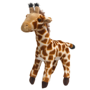 Jouets en peluche réalistes transfrontaliers : Girafe, Éléphant, Zèbre, Cerf, Élan, en coton PP, sur le thème du zoo - Product Image 5