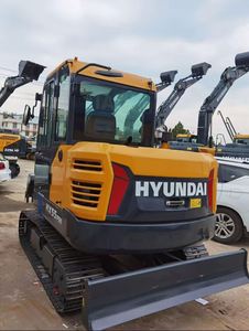 รถขุดตีนตะขาบฮุนได HX55PRO รุ่นใหม่ ปี 2025 จากเกาหลี พร้อมเครื่องยนต์ยันม่าร์ ระบบ PLC และเกียร์บ็อกซ์ สำหรับงานก่อสร้าง - Product Image 3