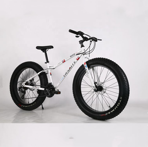 Bicicleta de montaña <span class=keywords><strong>MTB</strong></span> de acero de alto <span class=keywords><strong>carbono</strong></span> de 26 pulgadas con resorte amortiguador trasero y sistema de freno de disco, neumático grueso de <span class=keywords><strong>29</strong></span> pulgadas - Product Image 1