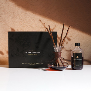 High Grade Reed <b>Diffuser</b> Gift Kit Glass Bottle Natural Wood Rattan <b>Sticks</b> Home Fragrance Ornament - Product Image 4