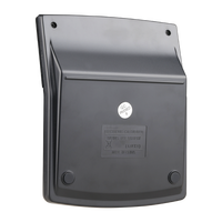 Calculatrice de bureau à double alimentation KT-812 à 12 chiffres en plastique de qualité supérieure alimentée par batterie solaire pour un usage domestique Design de fantaisie