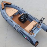 Bateau gonflable géant à nervures en PVC, écologique et durable