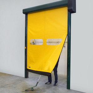 Puertas Enrollables de Alta Velocidad, Automáticas, con Cierre Rápido, de Tela de PVC, Autoreparables - Product Image 3