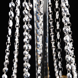 <span class=keywords><strong>Chandelier</strong></span> à 6 bras de support de fleurs, <span class=keywords><strong>chandelier</strong></span> boule de cristal, <span class=keywords><strong>chandelier</strong></span> pour décoration de table de mariage, <span class=keywords><strong>chandelier</strong></span> bon marché, en vente - Product Image 5