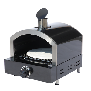 Forno per <span class=keywords><strong>Pizza</strong></span> portatile a Gas in acciaio inossidabile 304 in titanio nero: l'ultimo dispositivo di cottura da tavolo per la cottura di torte <span class=keywords><strong>e</strong></span> barbecue - Product Image 3