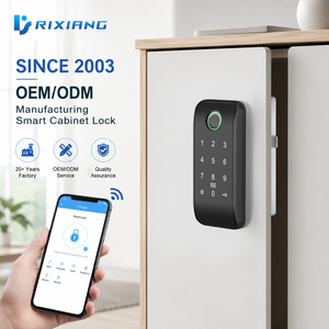 Serrure intelligente BLE RIXIANG TTlock pour meubles et armoires, contrôle par application, partage d'e-clés, compatible avec smartphone, carte RFID et accès par code. - Product Image 6