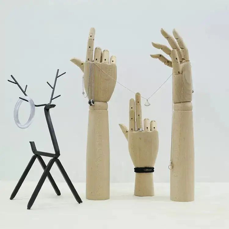 Eco Vriendelijke Goedkope Fabriek Prijs Realistische Mannequin Hand Voor Sieraden