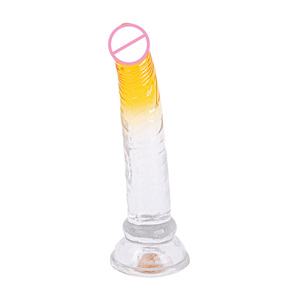 Hot Selling 7,5 Zoll Thin Jelly <span class=keywords><strong>Dildo</strong></span> Sexspielzeug für Frauen Künstliche Dick Penis Zauberstab Saugnapf Adult <span class=keywords><strong>Mini</strong></span> <span class=keywords><strong>Dildo</strong></span> Sexual Tools - Product Image 3