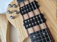Guitare basse électrique 4 cordes, 5 cordes, 6 cordes, guitare basse électrique de haute qualité avec manche traversant le corps, micros actifs