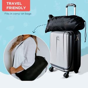 Kid Sensory Tent Blackout Canopy Crib Cover Pack n Play Portable Baby Privacy Pod Blackout Crib Cover Sensory Blackout Tent - Product Image 6