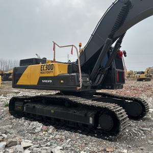 Excavatrice sur chenilles hydraulique Volvo EC300 d'occasion de haute qualité, 30 tonnes, EC300D EC290, équipement de machinerie lourde d'occasion - Product Image 1