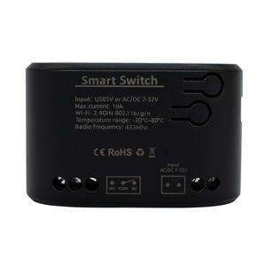 Commutateur de température WiFi <span class=keywords><strong>intelligent</strong></span> 10A 220V contrôleur 2000W <span class=keywords><strong>Thermostat</strong></span> <span class=keywords><strong>Intelligent</strong></span> fonctionne avec l'application Tuya 433MHz RF <span class=keywords><strong>Alexa</strong></span> Google Home - Product Image 1