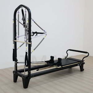 Máquinas de <span class=keywords><strong>Pilates</strong></span> de Aleación de Aluminio con Torre, Reformadores de <span class=keywords><strong>Pilates</strong></span> para Ejercicios en Interiores, <span class=keywords><strong>Precio</strong></span> de Fábrica - Product Image 3
