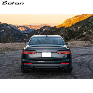 Difusor trasero para parachoques de coche <span class=keywords><strong>AUDI</strong></span> <span class=keywords><strong>A6</strong></span>, accesorios con tubo trasero de acero inoxidable, estilo <span class=keywords><strong>s</strong></span>-<span class=keywords><strong>line</strong></span> S6, <span class=keywords><strong>2019</strong></span> - Product Image 4