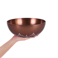 Cuencos cantores sintonizados 240 HZ B3 Note, 10 pulgadas de terapia de frecuencia Schumann para baño de curación con sonido Ideal para meditación Yoga