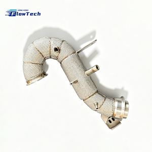 ท่อเทอร์โบสำหรับ W223 S450เมอร์เซเดสเบนซ์ประสิทธิภาพสูง M256 3.0ตัน304สเตนเลสพร้อมเกราะกันความร้อน - Product Image 3