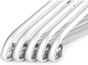 Maos móc màu tím nhôm bạc móc 16 inch dây quần áo móc khô sạch hơn - Product Image 6