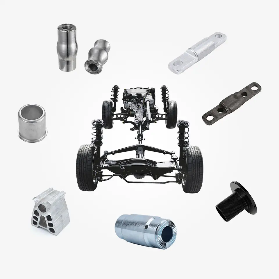 Индивидуальные механические автомобильные детали с ЧПУ для автомобильного специального производства автомобильных алюминиевых мобильных бамперов