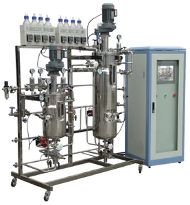 Hervidor de Reacción Industrial de 10L-20000L |   Fermentador Agitado Semiautomático con Motor para Recipientes a Presión |   Estándar GMP CIP/SIP - Product Image 2