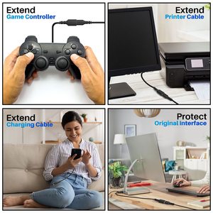 Sotesin đồng nguyên chất hiệu suất cao truyền dữ liệu <span class=keywords><strong>USB</strong></span> dòng nhanh chóng sạc chống nhiễu đồng bộ <span class=keywords><strong>USB</strong></span> 2.0 cáp mở rộng - Product Image 2