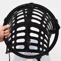 Support de basketball portable, durable et écologique pour entraînement à domicile – Équipement d'assistance aux lancers de panier intérieur/extérieur avec retour de ballon