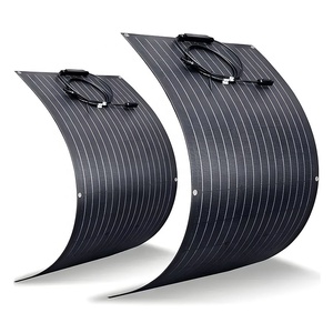 แผงโซลาร์เซลล์แบบยืดหยุ่นรูปทรงตามสั่ง 400w 430 วัตต์ 520w 550w โมโน กันน้ำ สำหรับหลังคารถยนต์ - Product Image 1