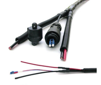 Extérieur 1.5mm2 2mm2 12 Fibre 2 Cuivre Connecteur Hybride Câble Assemblage Fibre Optique Patch Cordon