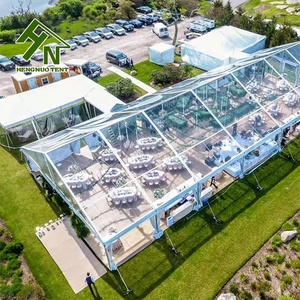 Carpa Transparente para Bodas con Estructura de Aluminio, Alquiler de Carpa para Eventos al Aire Libre, Carpa para Bodas para 300 Personas - Product Image 3