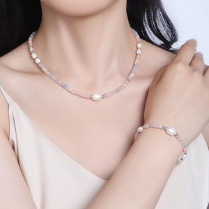 <span class=keywords><strong>2025</strong></span> nueva moda collar llamativo de perlas de agua dulce collar largo grueso para mujeres para bodas Venta De fábrica al por mayor - Product Image 1