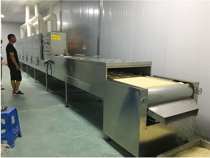 Fly Larvae BSF Larva Sterilizatio Microwave Drying Machine PLC Control
