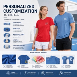 T-shirt de performance unisexe personnalisé avec logo, en tissu technique rafraîchissant, séchage rapide, vierge pour impression, uniforme d'équipe, OEM en gros - Product Image 5