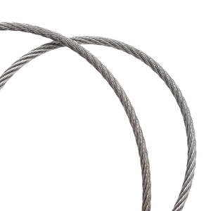Cable de Acero Inoxidable 316 de Grado Marino, 500 Pies, 7x7, 1/8 Pulgadas, Resistencia a la Rotura de 1850 Libras, para Barandillas de Cubierta - Product Image 1