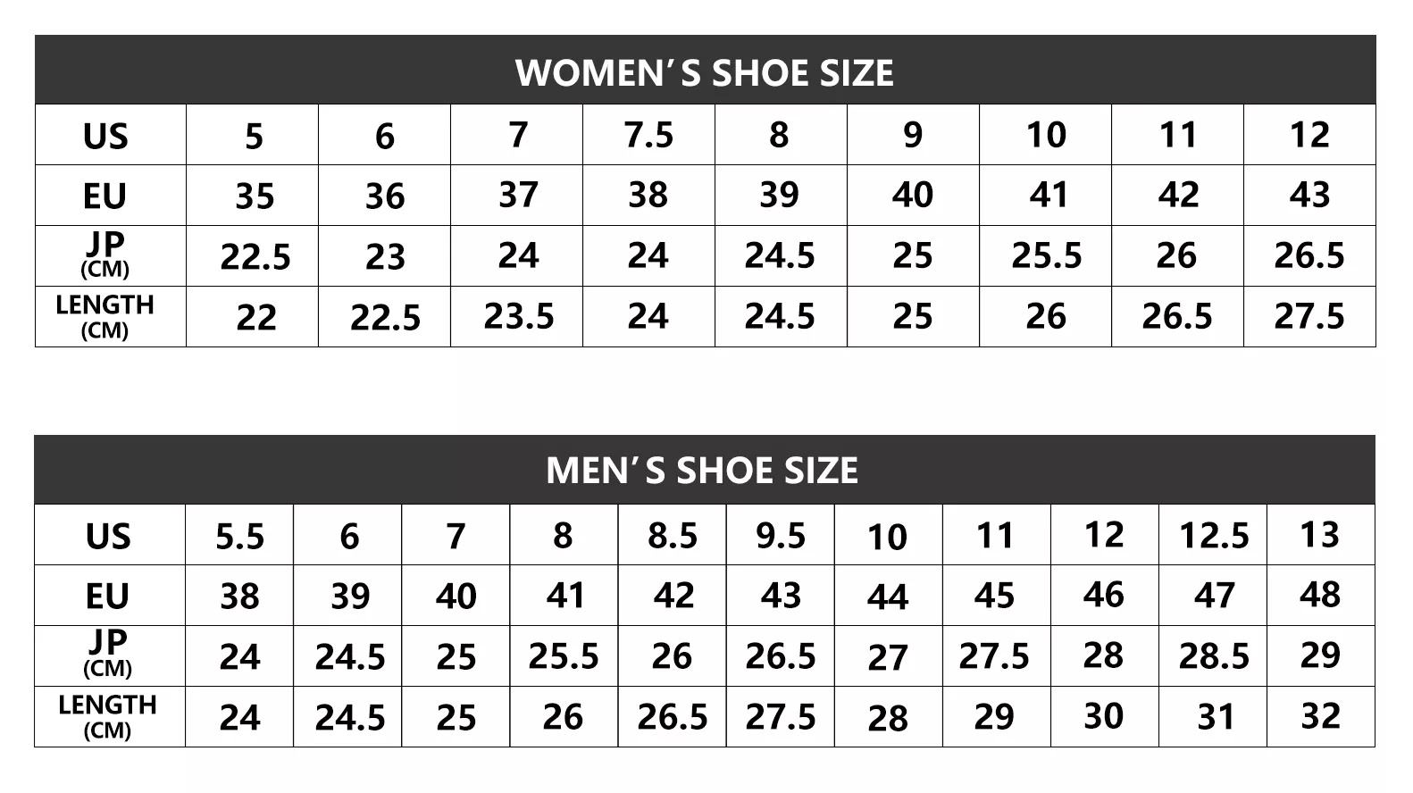 Size Chart Size Yeezy Slides Shoe Size Yeezy Size Guide Womens