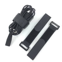 Sangle auto-agrippante en nylon robuste et durable, double face, à forte adhérence, personnalisable, pour l'électronique, vente en gros usine