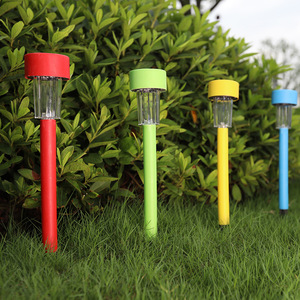 ไฟสวนพลังงานแสงอาทิตย์สีสันสดใสสำหรับสนามหญ้ากลางแจ้ง ลานบ้าน แสงสีขาวอบอุ่น 005 - Product Image 3