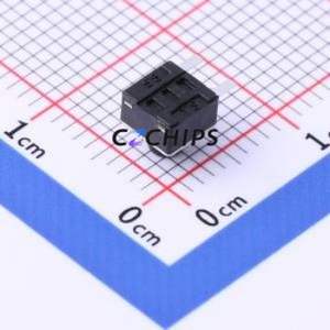 TSC017A04826A Tactile Switch Through hole Component (THT) Switch Round Button 2.6N Right Angle Insert 4.5mm - Product Image 2